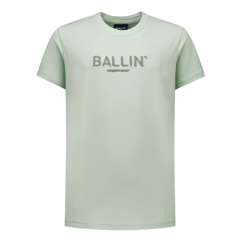 Regular fit Crewneck SS T-shirts Embro Groen Regular fit Crewneck SS T-shirts Embro Groen