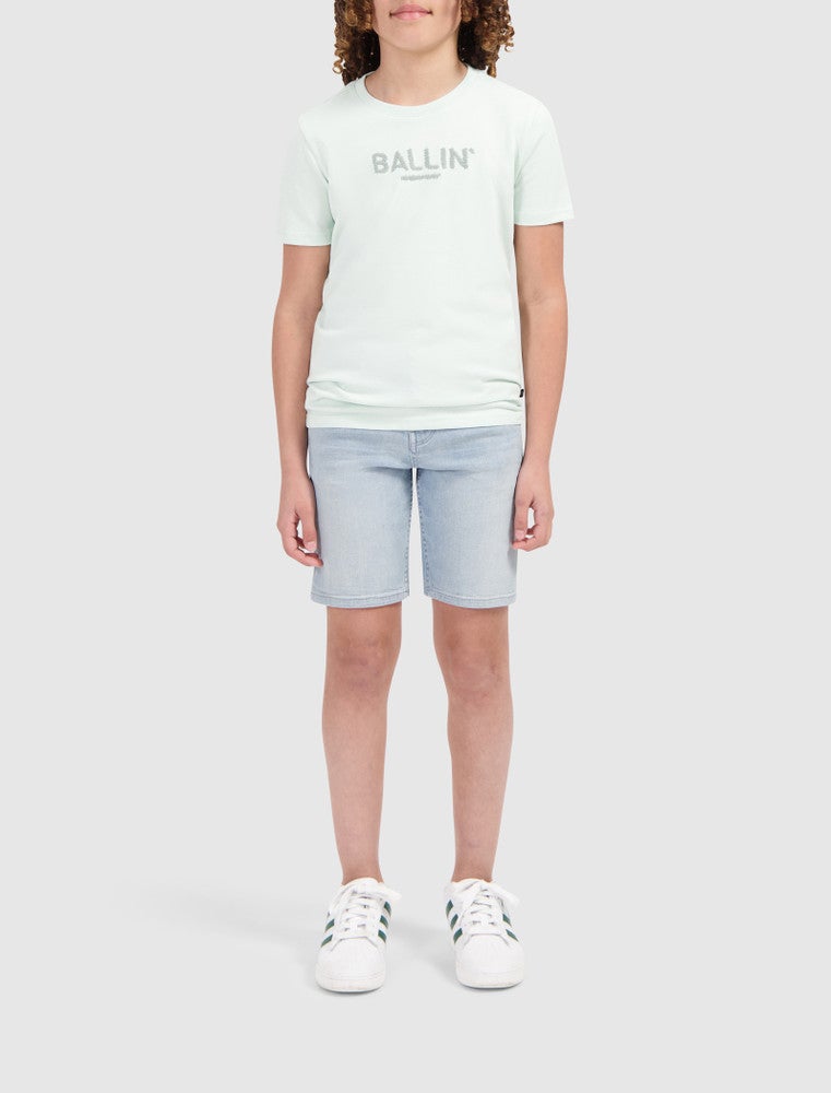 Regular fit Crewneck SS T-shirts Embro Groen Regular fit Crewneck SS T-shirts Embro Groen