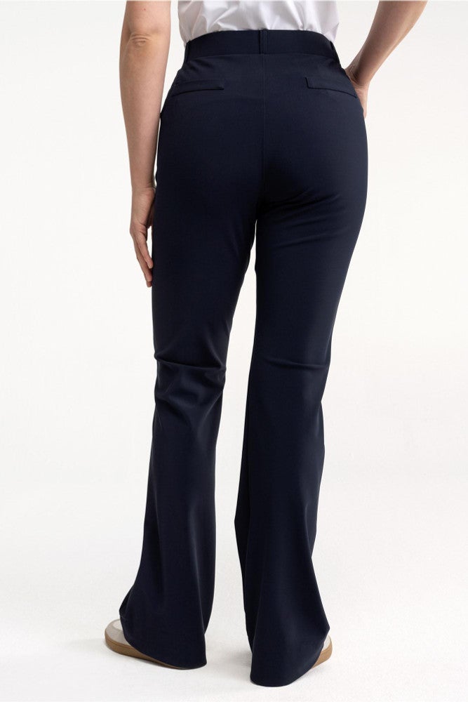 Flair LONG bonded trousers Donker Blauw Flair LONG bonded trousers Donker Blauw