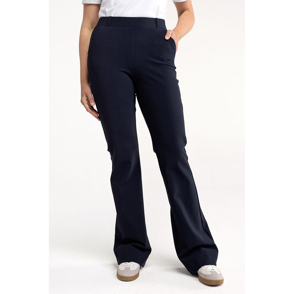 Flair LONG bonded trousers Donker Blauw Flair LONG bonded trousers Donker Blauw