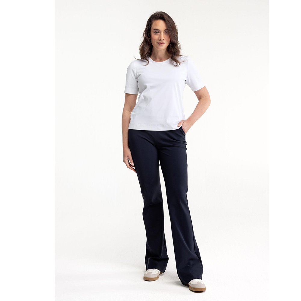 Flair LONG bonded trousers Donker Blauw Flair LONG bonded trousers Donker Blauw
