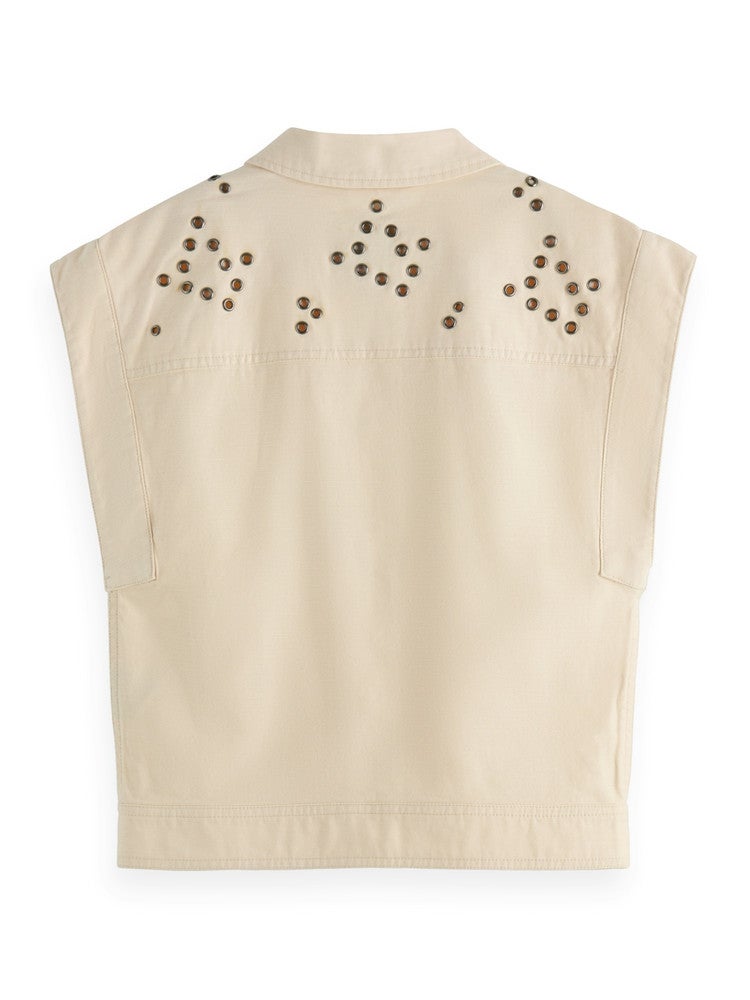 Sleeveless festival gilet Off White Sleeveless festival gilet Off White