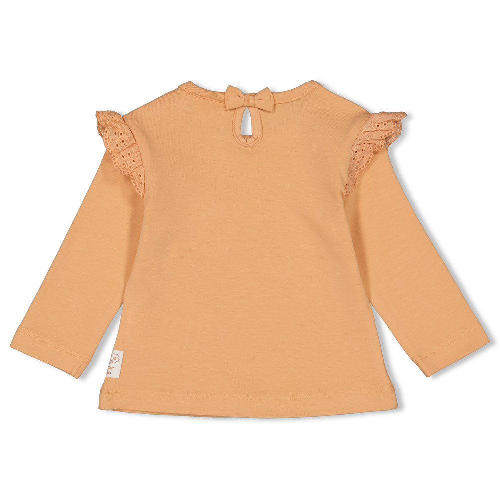 Longsleeve - Flower Field Oranje Longsleeve - Flower Field Oranje