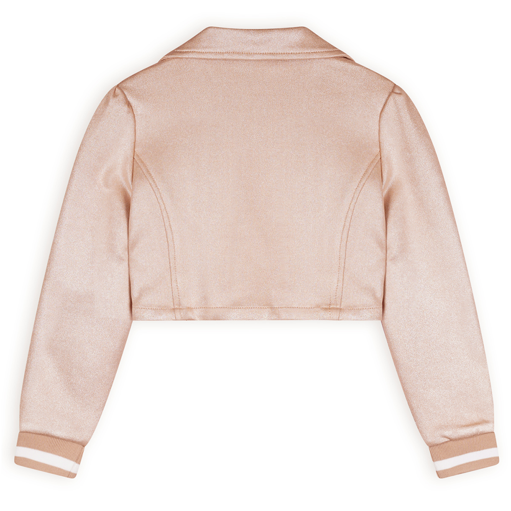 Dissy Suede foil printed blazer Goud Dissy Suede foil printed blazer Goud