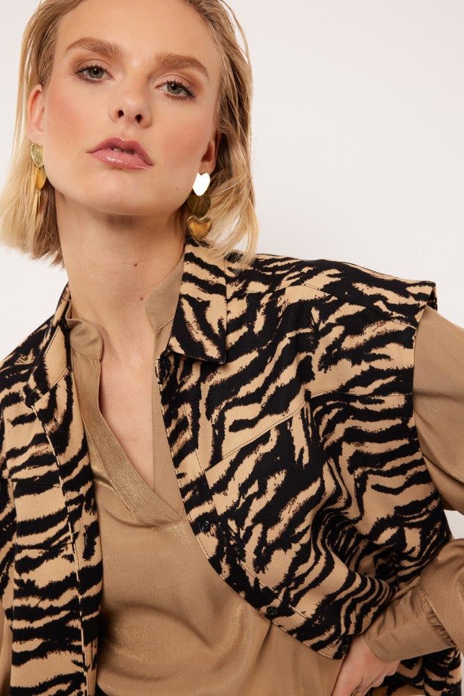 Basil Gilet Bruin 1 Basil Gilet Bruin 1