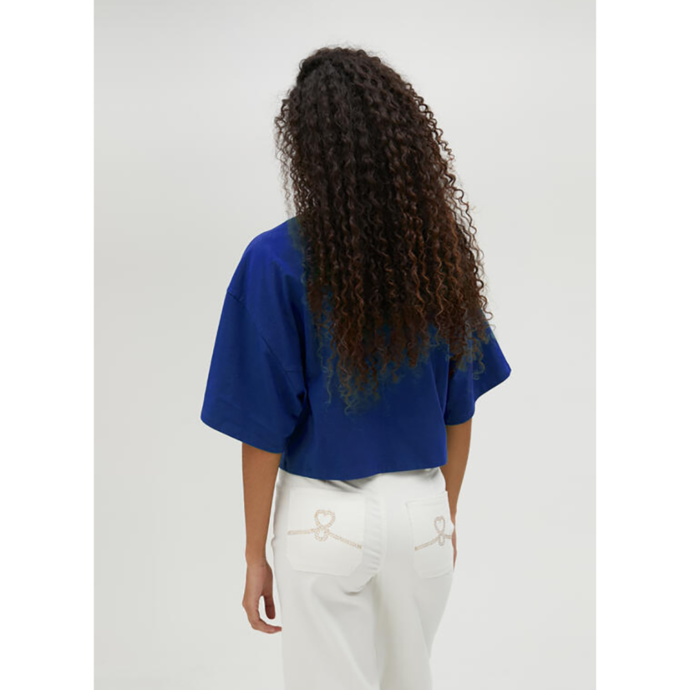 T-shirt Kort Blauw T-shirt Kort Blauw