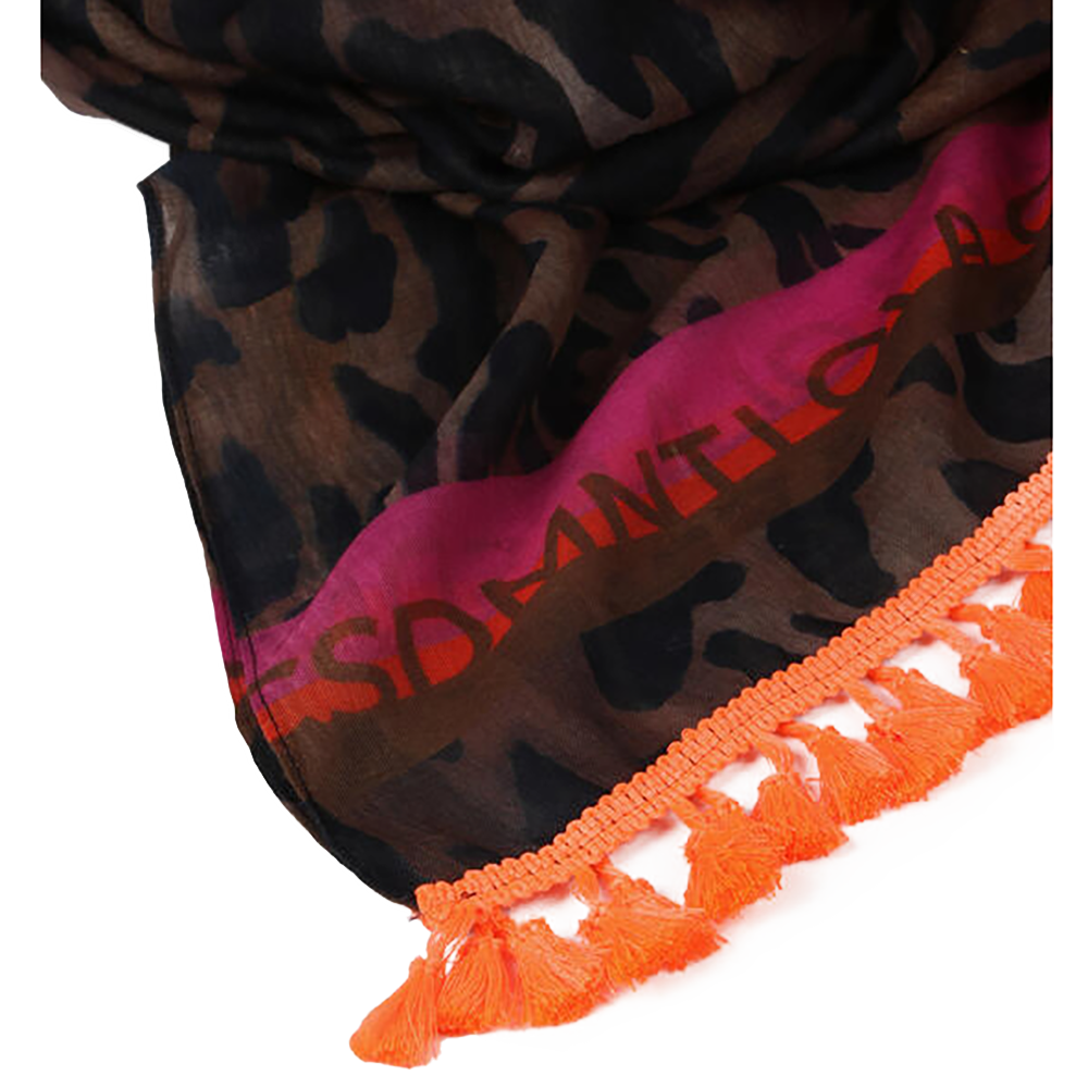 Strand laken leopardprint Zwart 1 Strand laken leopardprint Zwart 1