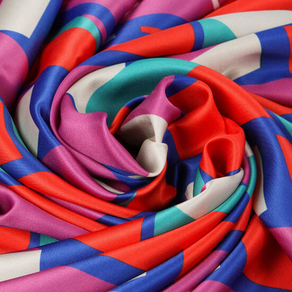 Satijnen sjaal Paars Satijnen sjaal Paars