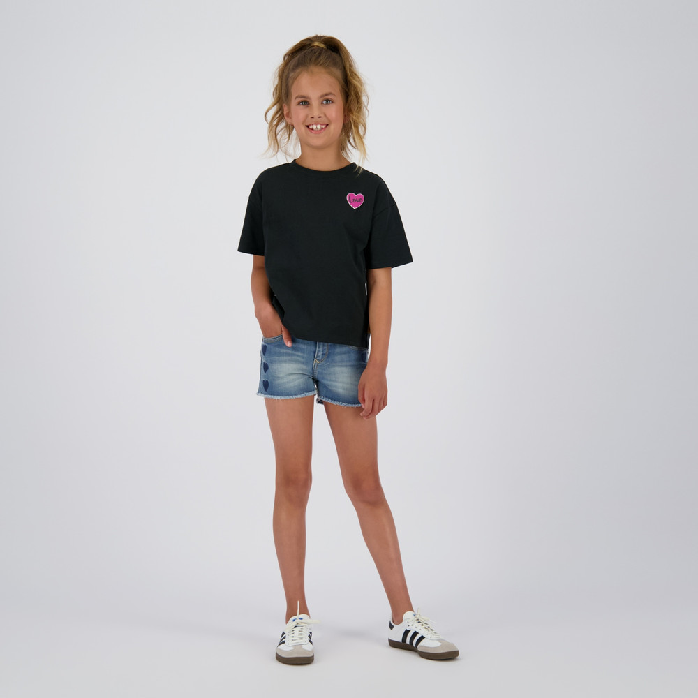 Hanrieke Tee Boxy Fruits Zwart 1 Hanrieke Tee Boxy Fruits Zwart 1