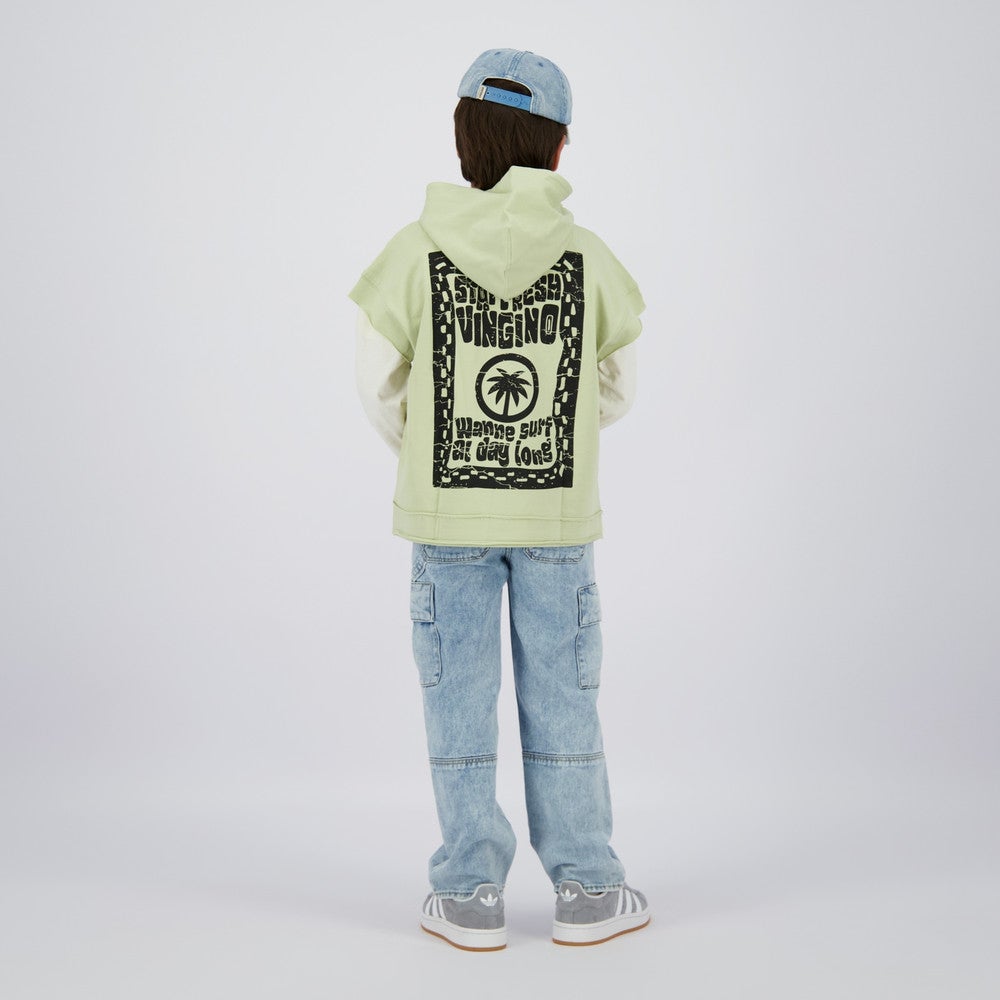 Mellow Sweater Hood Groen Mellow Sweater Hood Groen