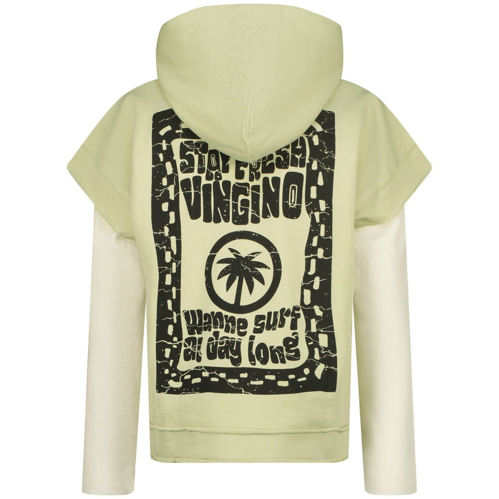 Mellow Sweater Hood Groen Mellow Sweater Hood Groen