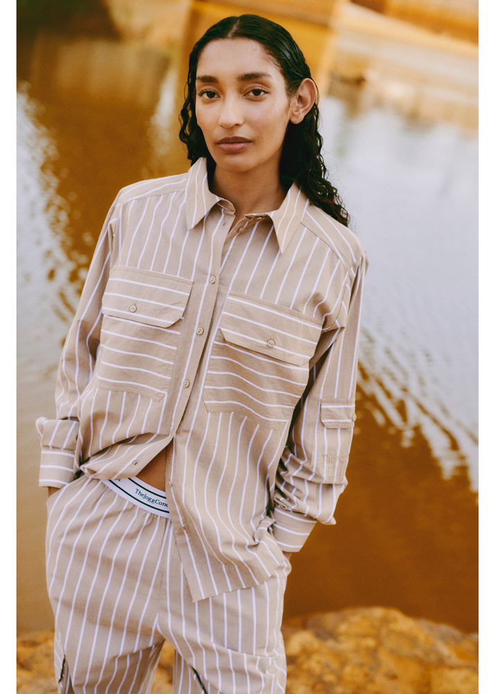 Jchelga Pocket Shirt Bruin 1 Jchelga Pocket Shirt Bruin 1