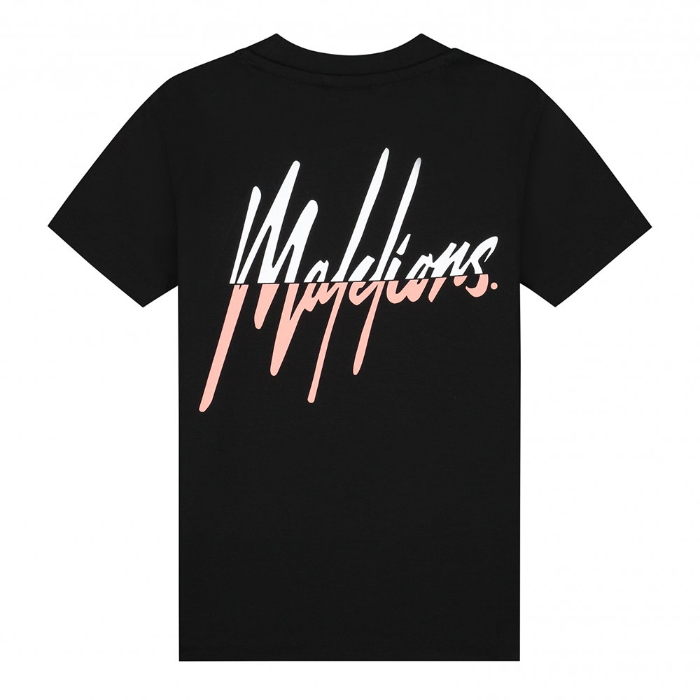 Malelions Junior Girls Kiki T-Shirt Zwart 1 Malelions Junior Girls Kiki T-Shirt Zwart 1