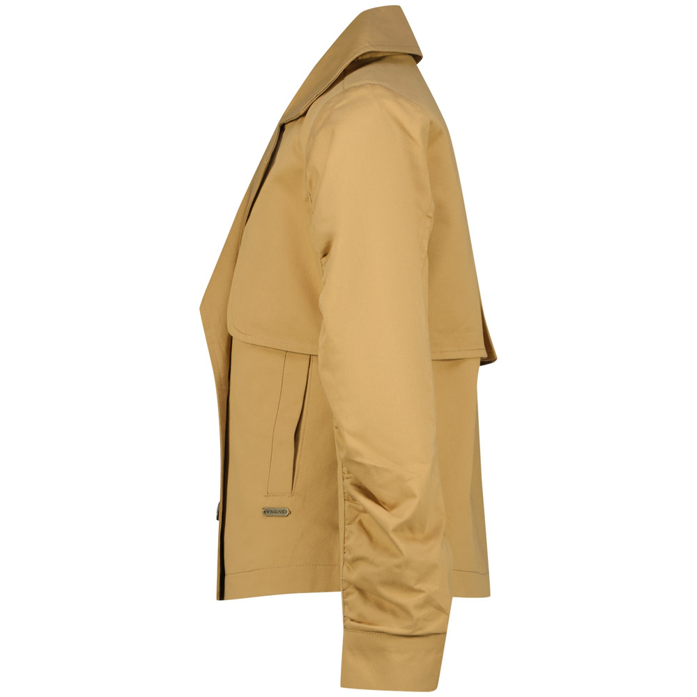 Trenny Short Trenchcoat Zand Trenny Short Trenchcoat Zand