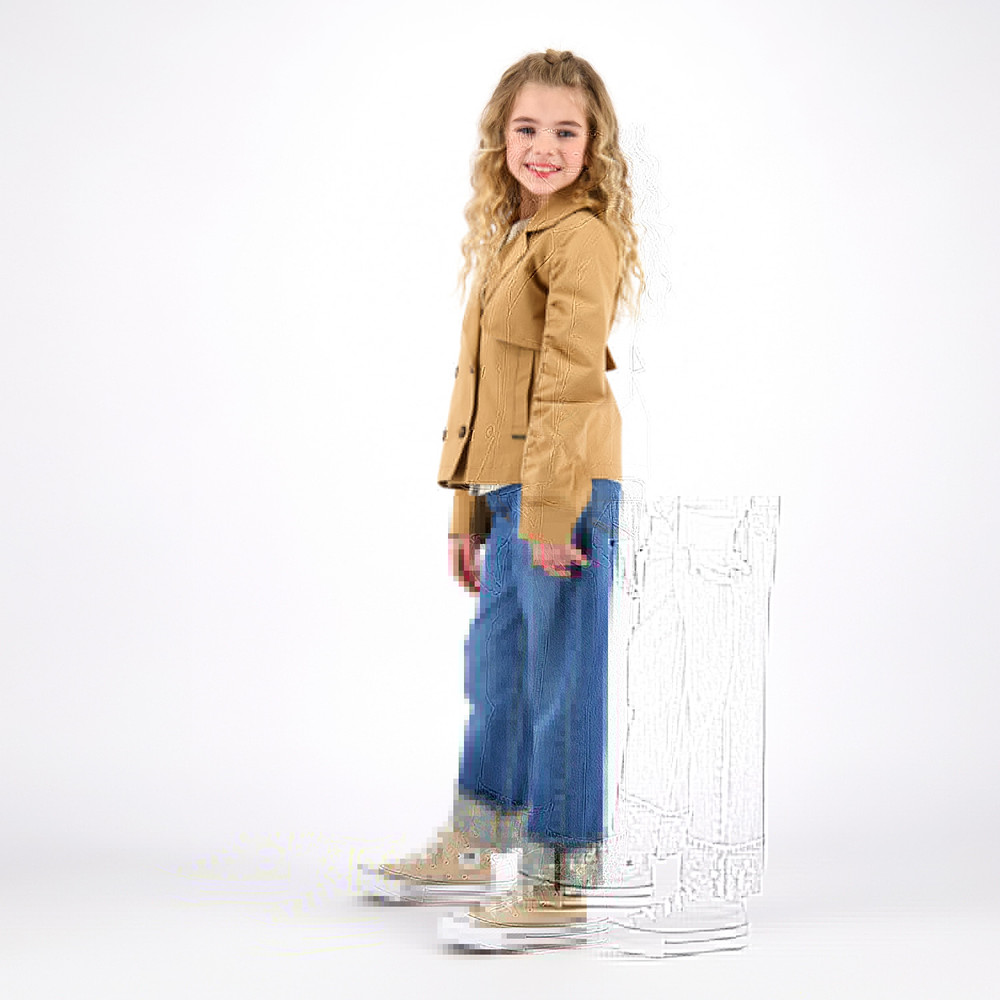 Trenny Short Trenchcoat Zand Trenny Short Trenchcoat Zand