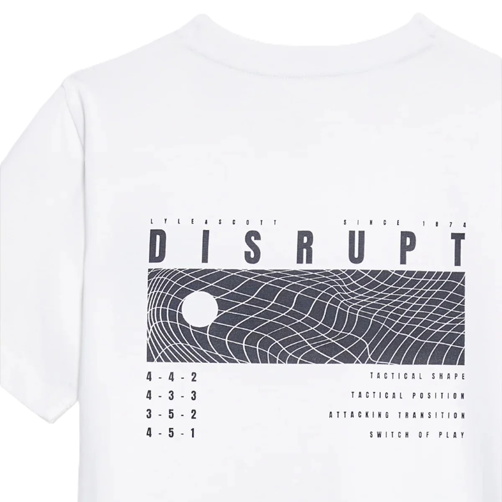 Disrupt Graphic Print T-shirt Wit 1 Disrupt Graphic Print T-shirt Wit 1