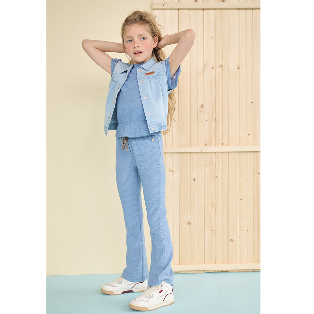 Dock Light weight denim gilette Blauw Dock Light weight denim gilette Blauw