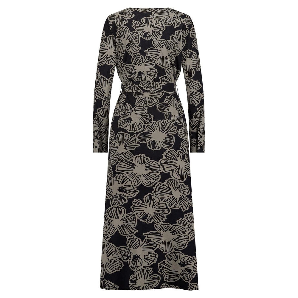 Felice flower dress Zwart 1 Felice flower dress Zwart 1