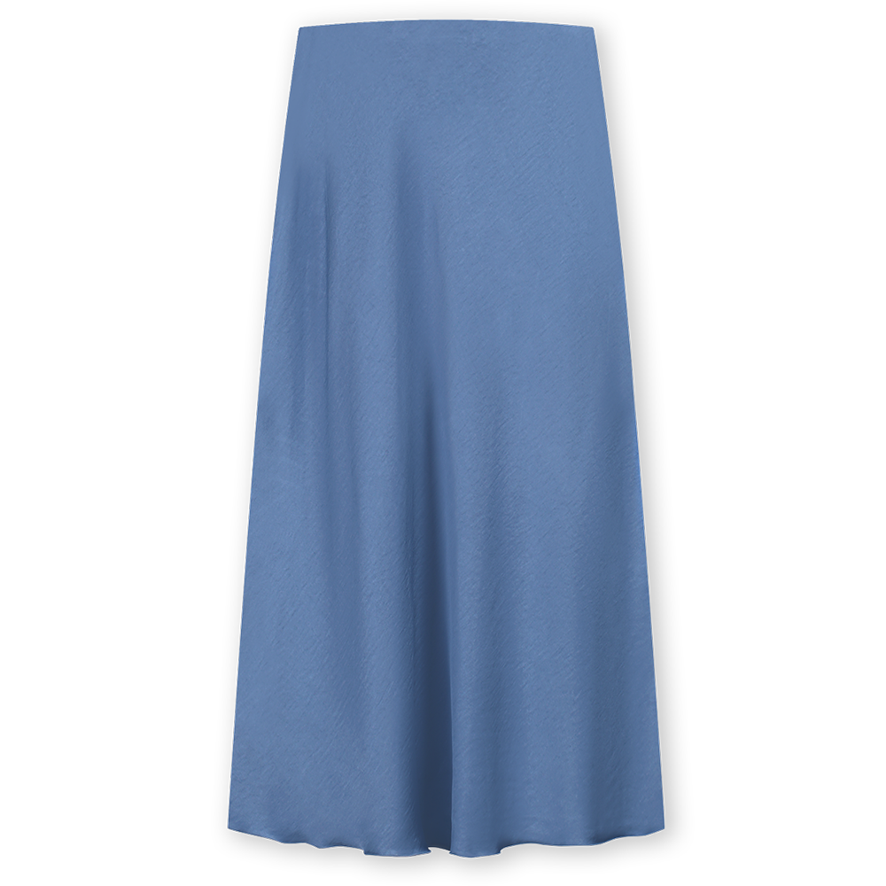 Rok Satijn Blauw Rok Satijn Blauw