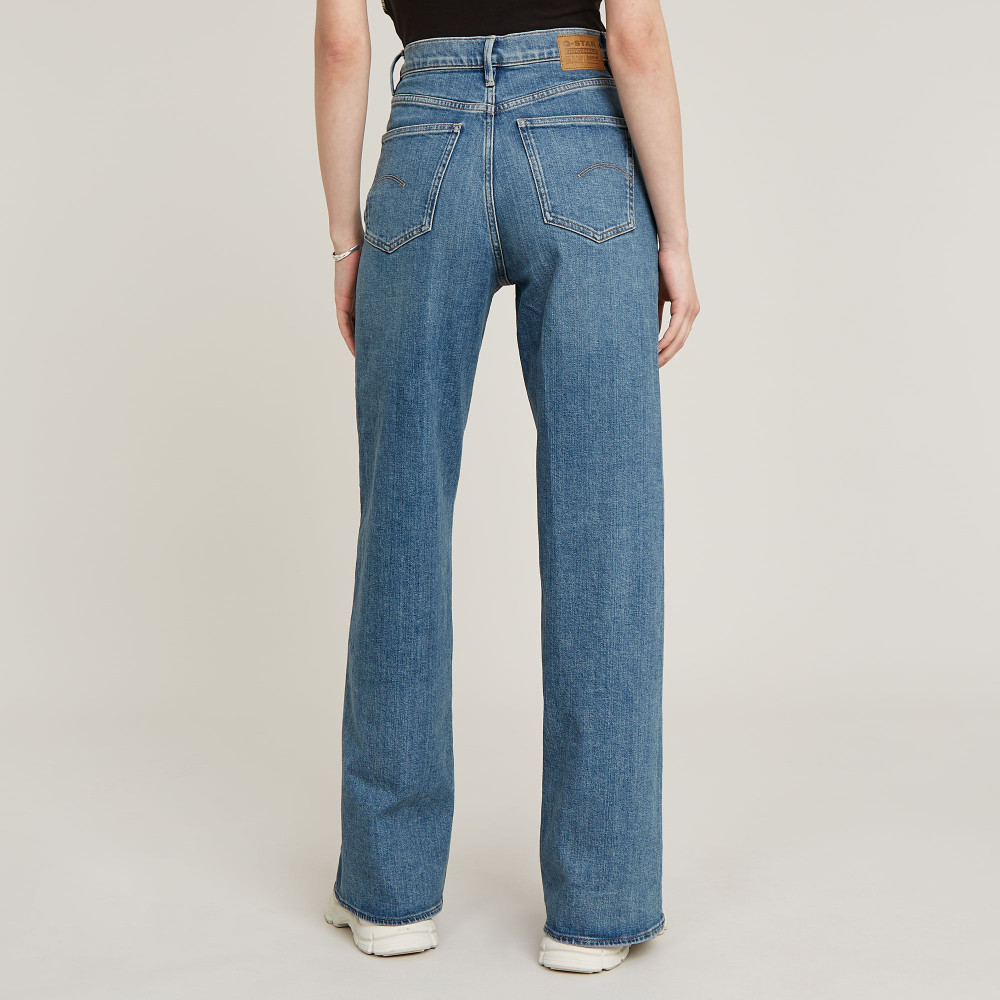 Deck 2.0 High Loose Wmn Vintage Blauw Deck 2.0 High Loose Wmn Vintage Blauw