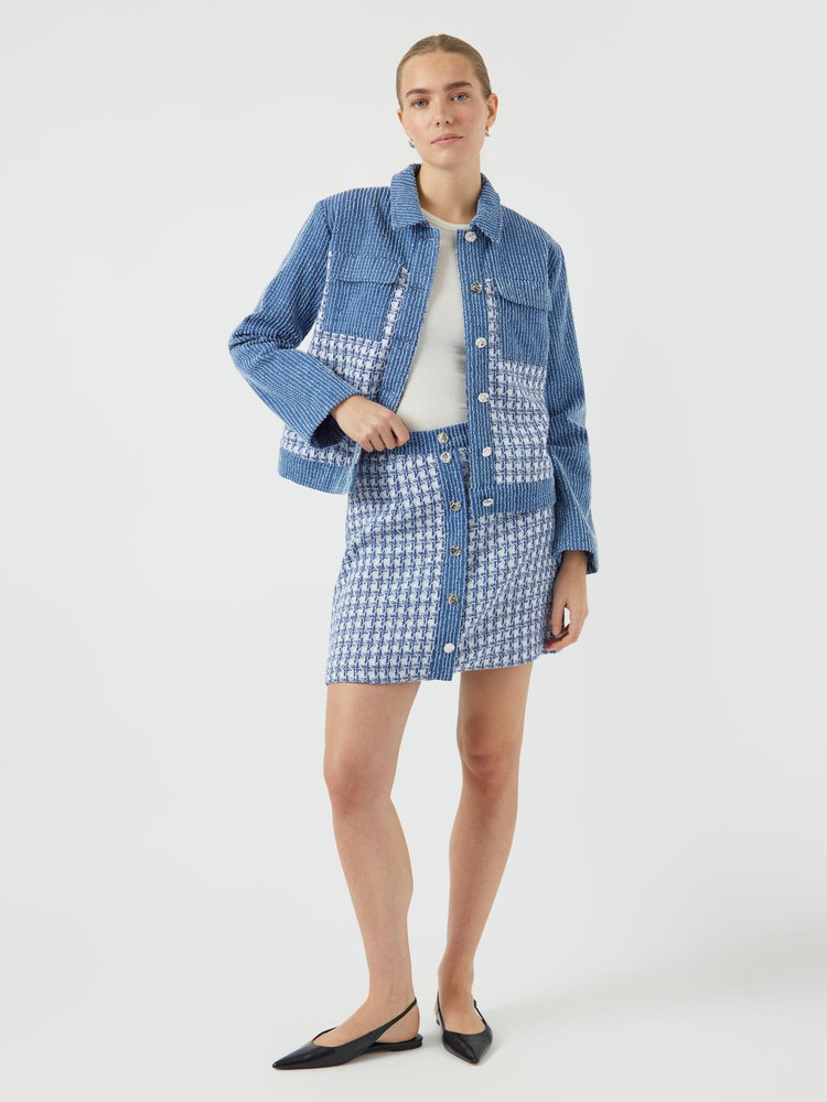 YASBERU HMW SKIRT Blauw YASBERU HMW SKIRT Blauw