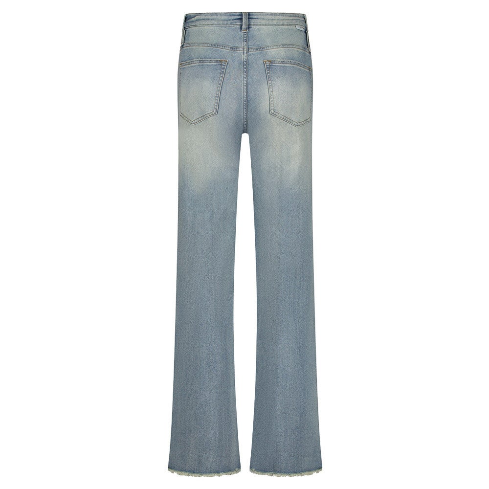 MARLOW DNM High Waist Jeans Blauw MARLOW DNM High Waist Jeans Blauw