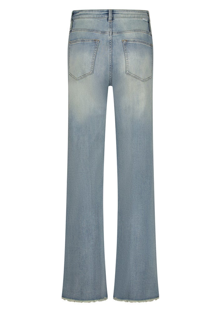 MARLOW DNM High Waist Jeans Blauw MARLOW DNM High Waist Jeans Blauw