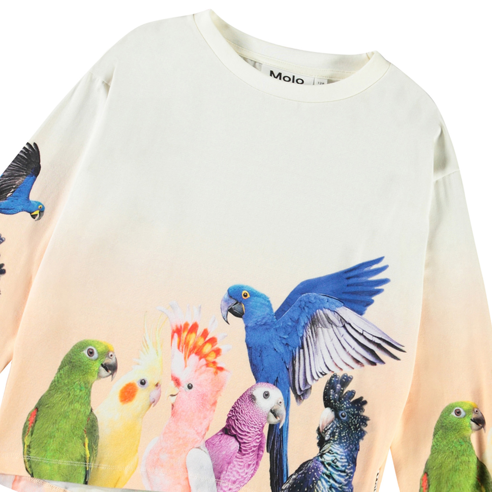 Reniza Sweater Parrots Off White Reniza Sweater Parrots Off White