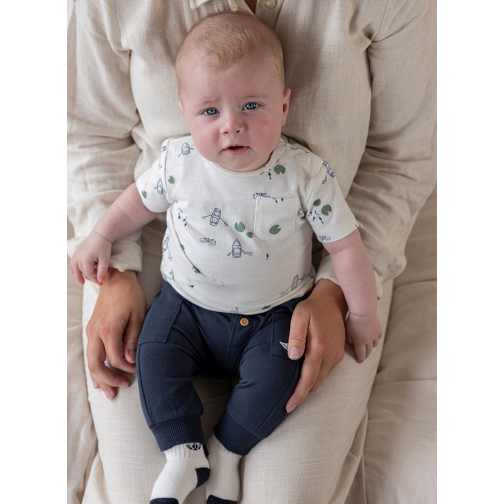 T-shirt AOP - Rock My Boat Off White T-shirt AOP - Rock My Boat Off White