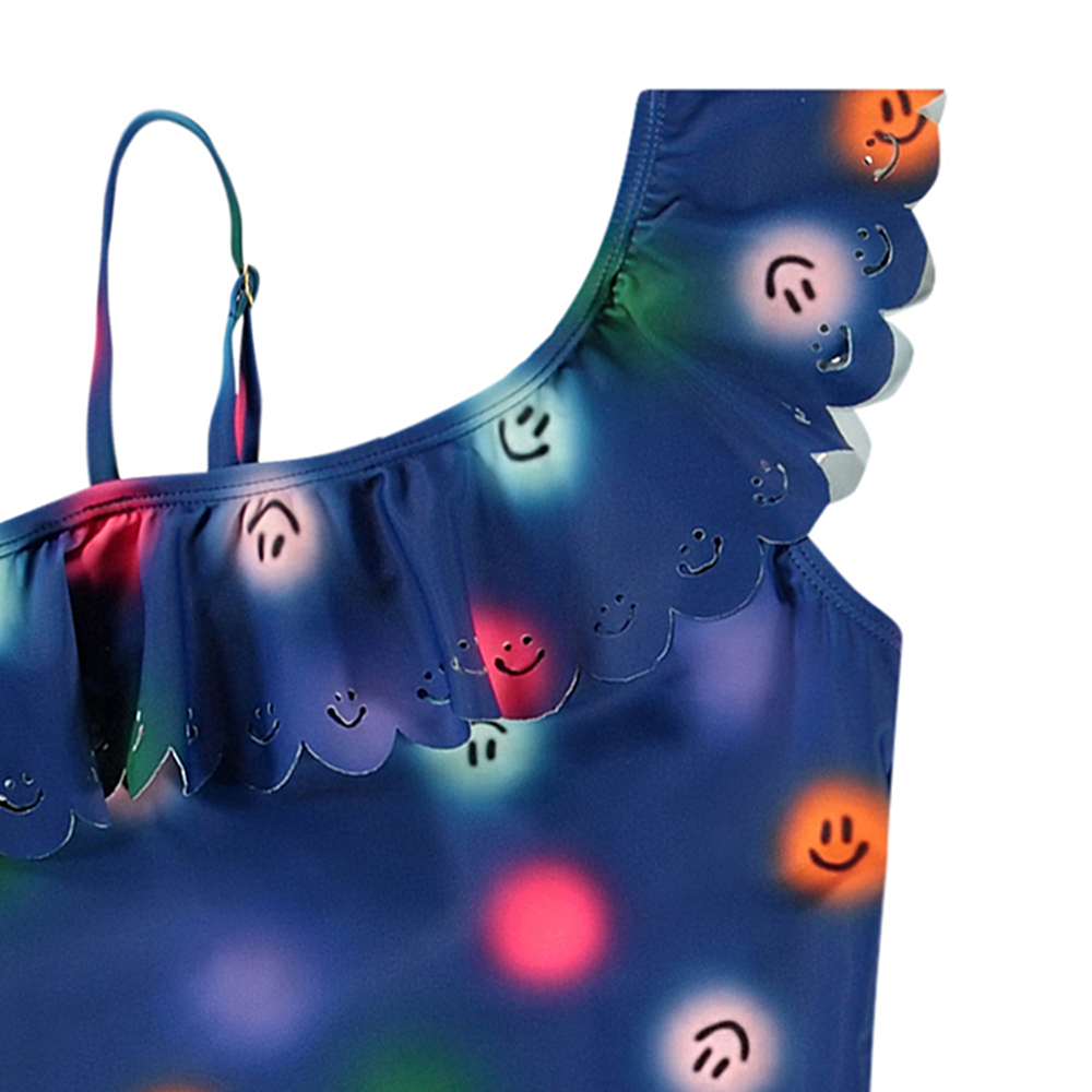 Net Smileys One Shoulder Donker Blauw Net Smileys One Shoulder Donker Blauw