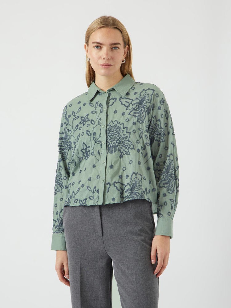 YASRIMIS LS SHIRT S. Groen YASRIMIS LS SHIRT S. Groen