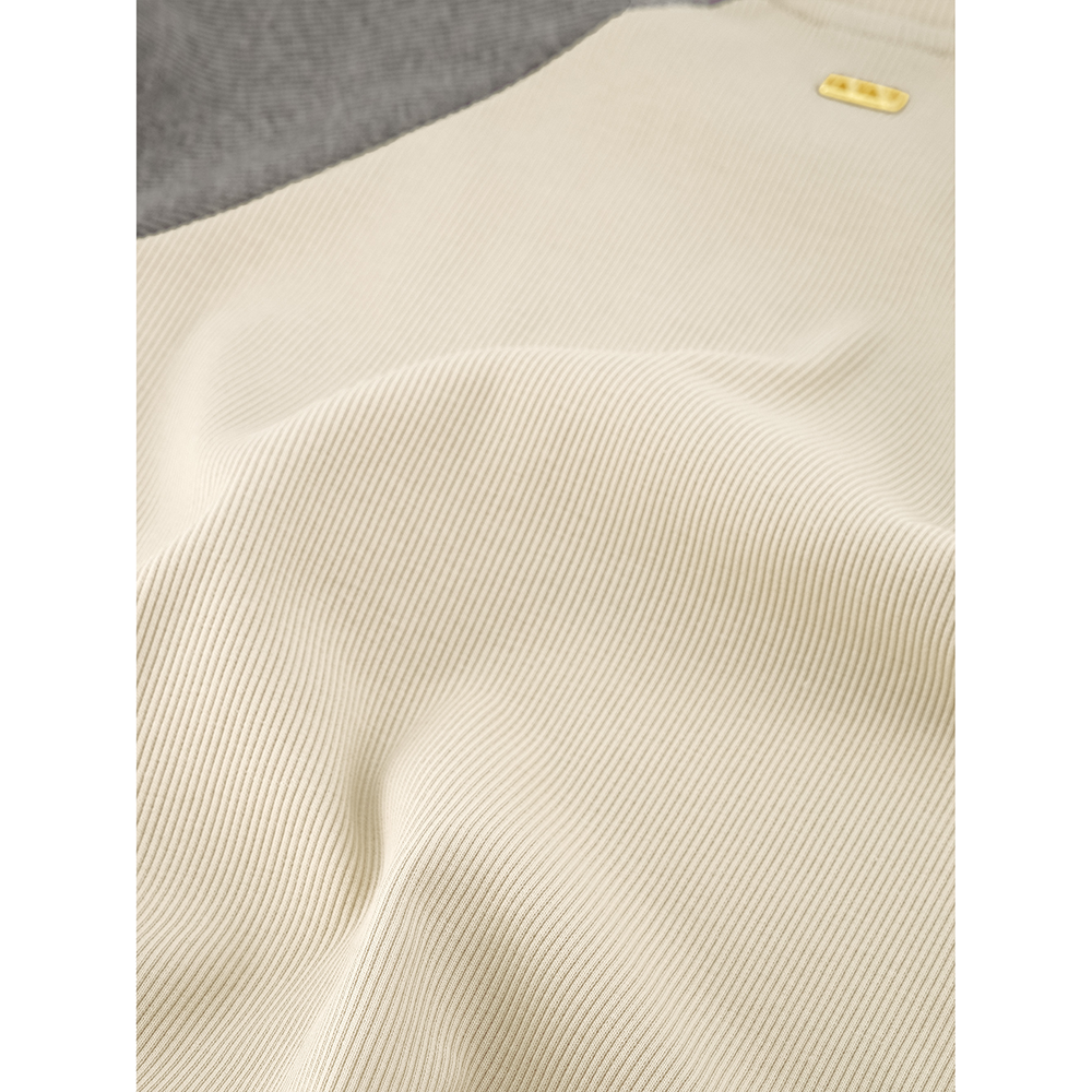 Officials Raglan Rib Top Beige Officials Raglan Rib Top Beige