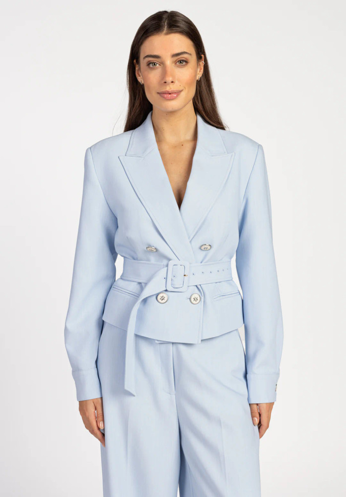 MAE R PES 345 Blazer Licht Blauw MAE R PES 345 Blazer Licht Blauw