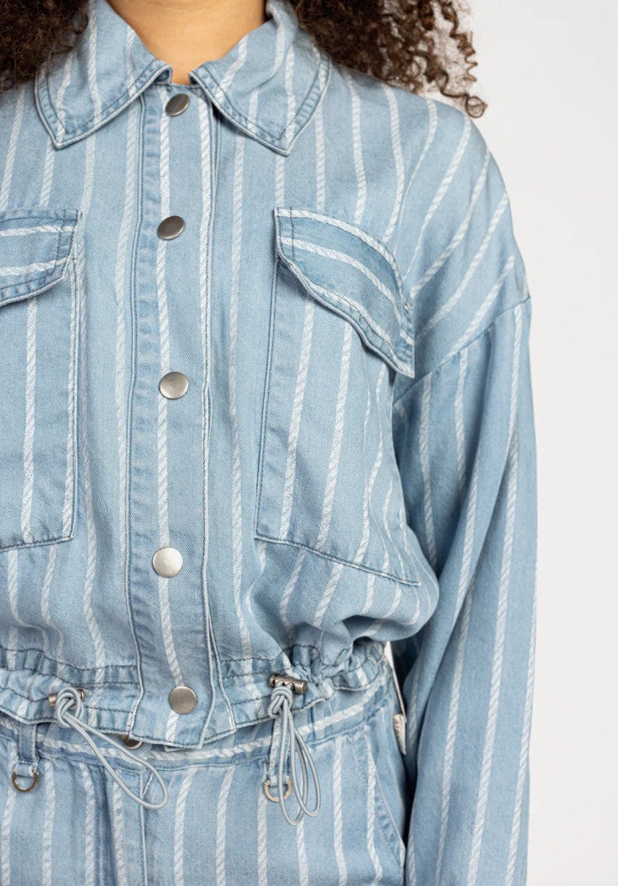 KAMIE STRIPE TEN 748 G Blauw KAMIE STRIPE TEN 748 G Blauw