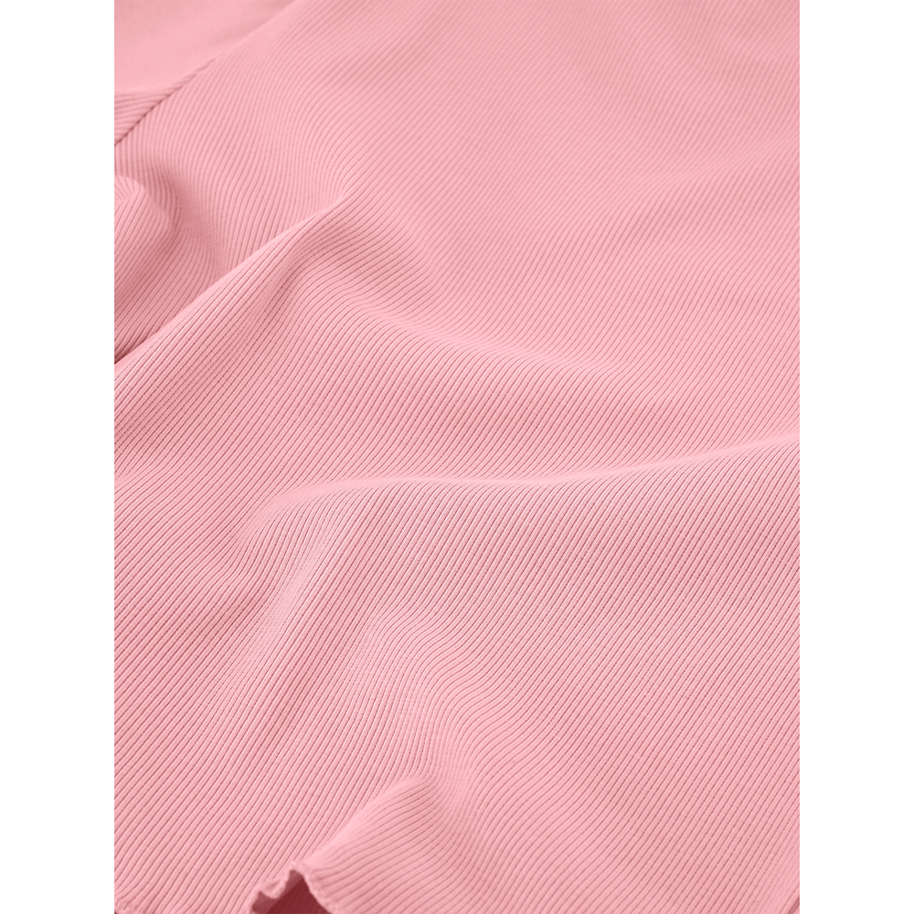 Sylvia Rib Top Licht Roze KL Sylvia Rib Top Licht Roze KL