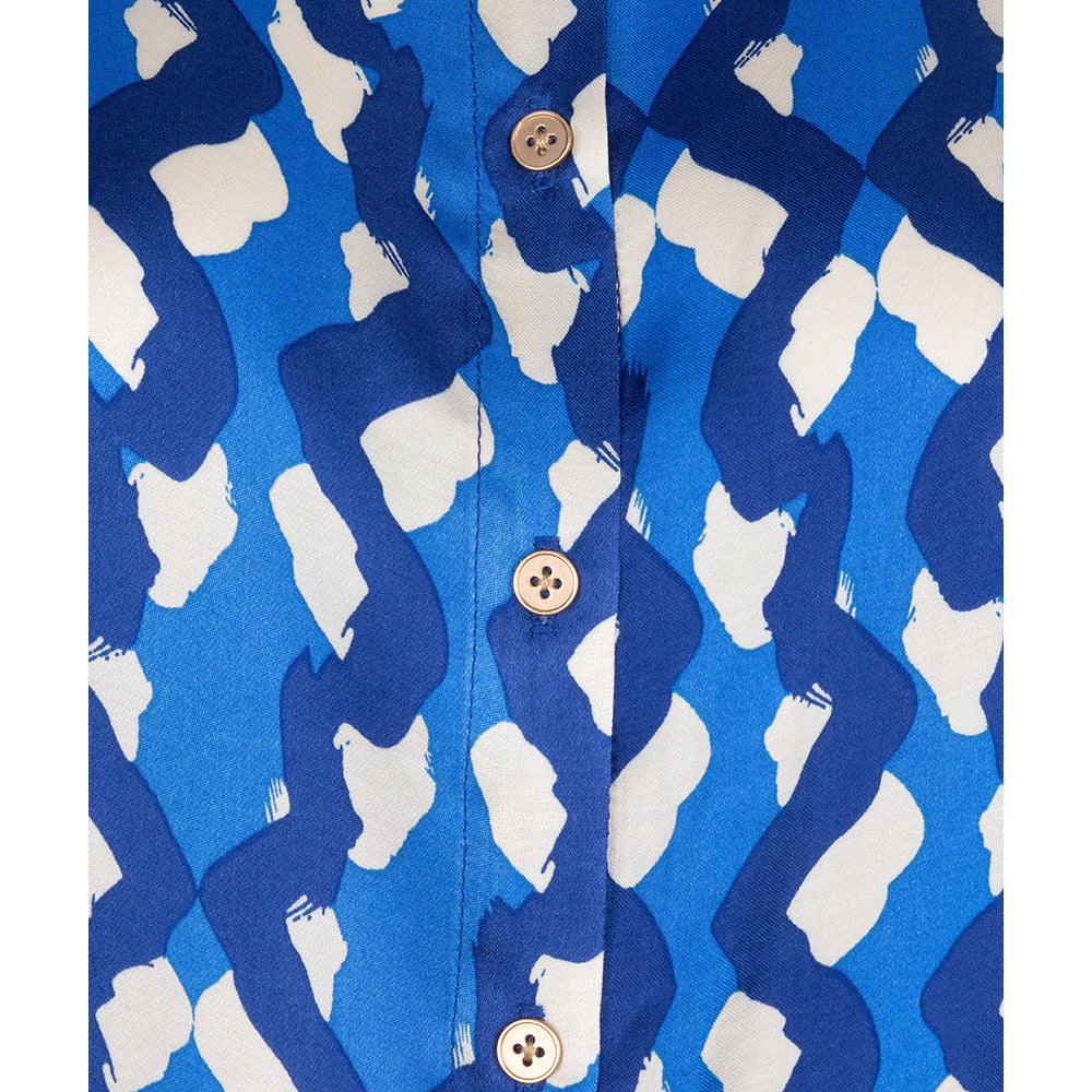 Blouse big slve Utopia Fantasy Blauw Blouse big slve Utopia Fantasy Blauw