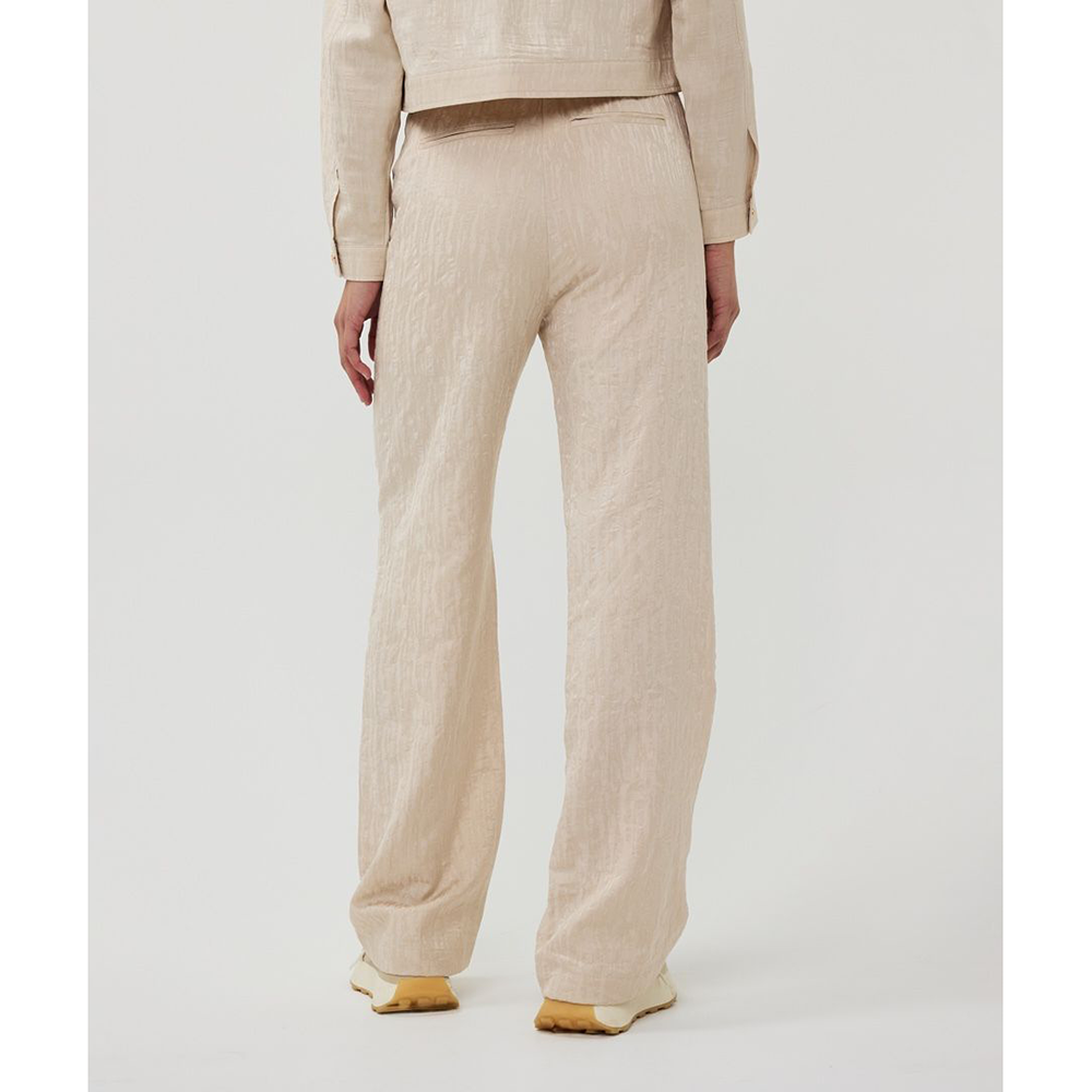 Trousers wide jacquard Beige Trousers wide jacquard Beige