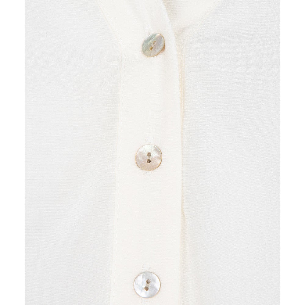 Blouse R-neck raglan Wit 1 Blouse R-neck raglan Wit 1