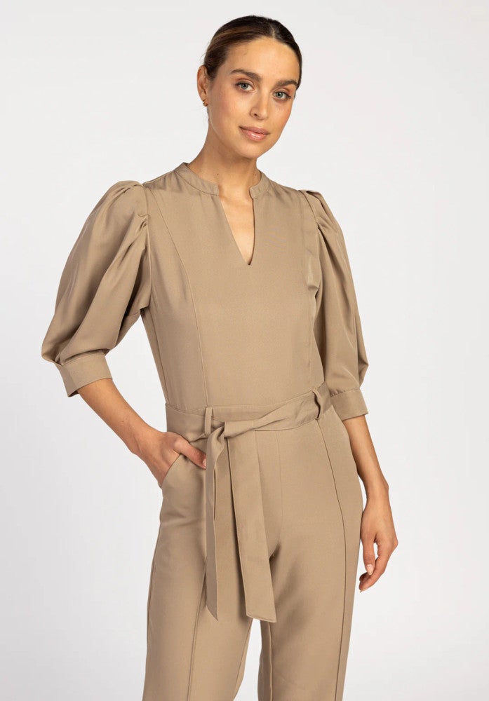 HELLEN PES 588 Jumpsuit Beige HELLEN PES 588 Jumpsuit Beige