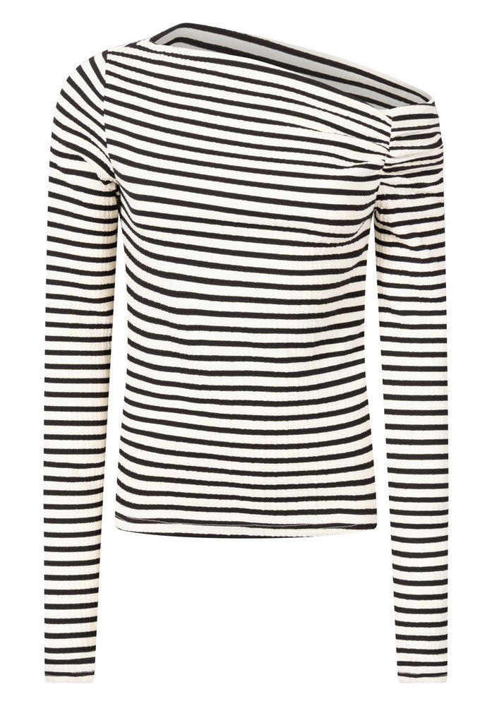 LUMIA STRIPE PES 202 T-shirt Off White LUMIA STRIPE PES 202 T-shirt Off White