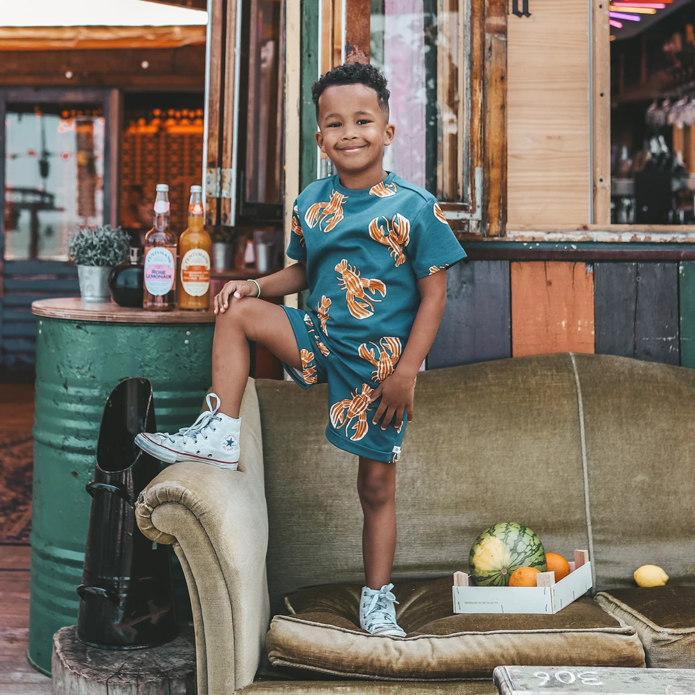 Langosta Printed Shorts Blauw Langosta Printed Shorts Blauw