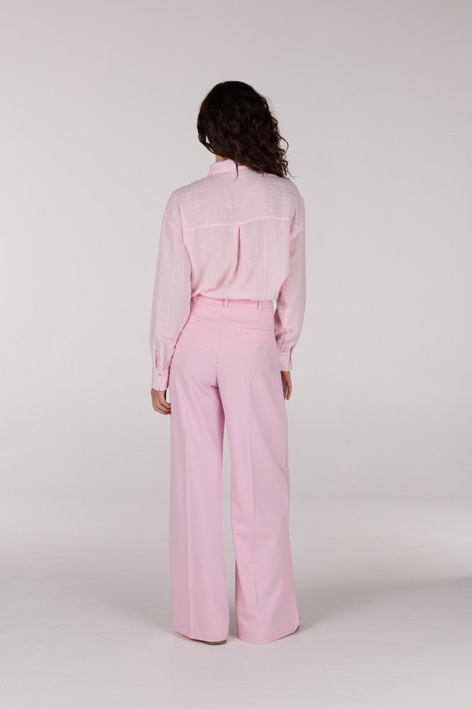 MAYA BROEK WTQ 466 long wide Roze MAYA BROEK WTQ 466 long wide Roze