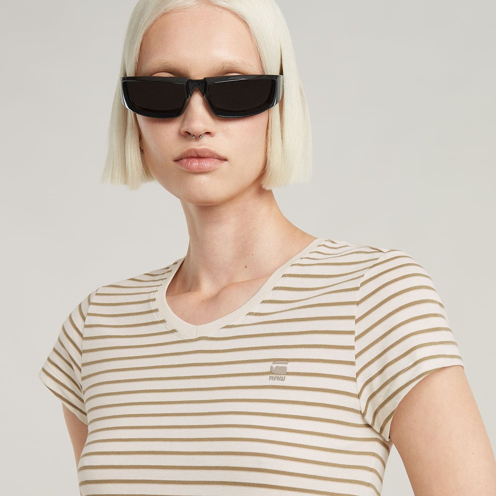 Stripe eyben slim v t 2.0 wmn Army Stripe eyben slim v t 2.0 wmn Army