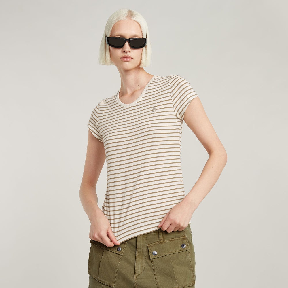 Stripe eyben slim v t 2.0 wmn Army Stripe eyben slim v t 2.0 wmn Army