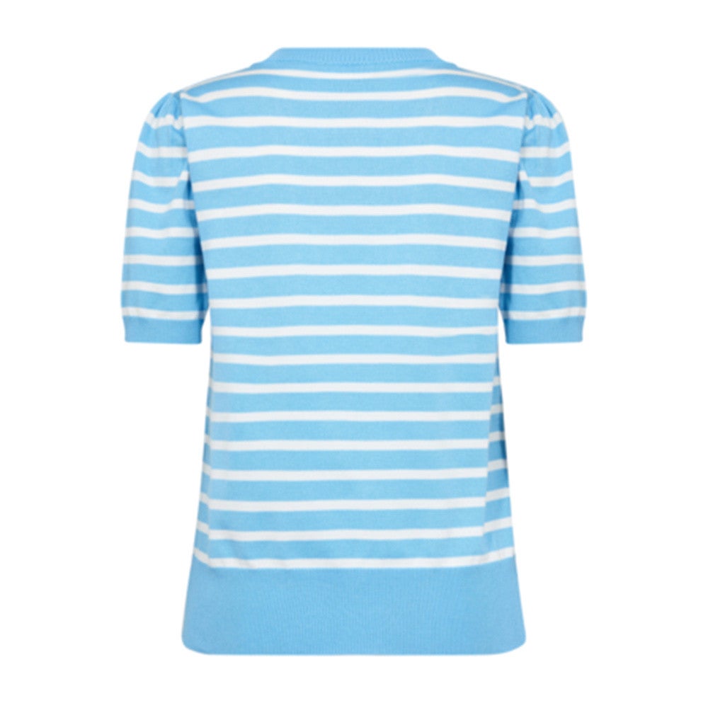 Milasz SS Striped Pullover Blauw Milasz SS Striped Pullover Blauw