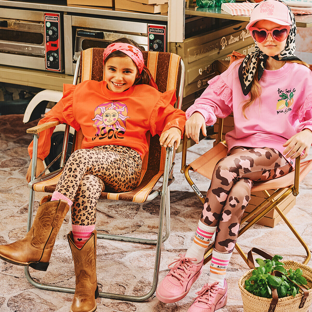 Tillie Legging Shiny Leopard Multi Tillie Legging Shiny Leopard Multi