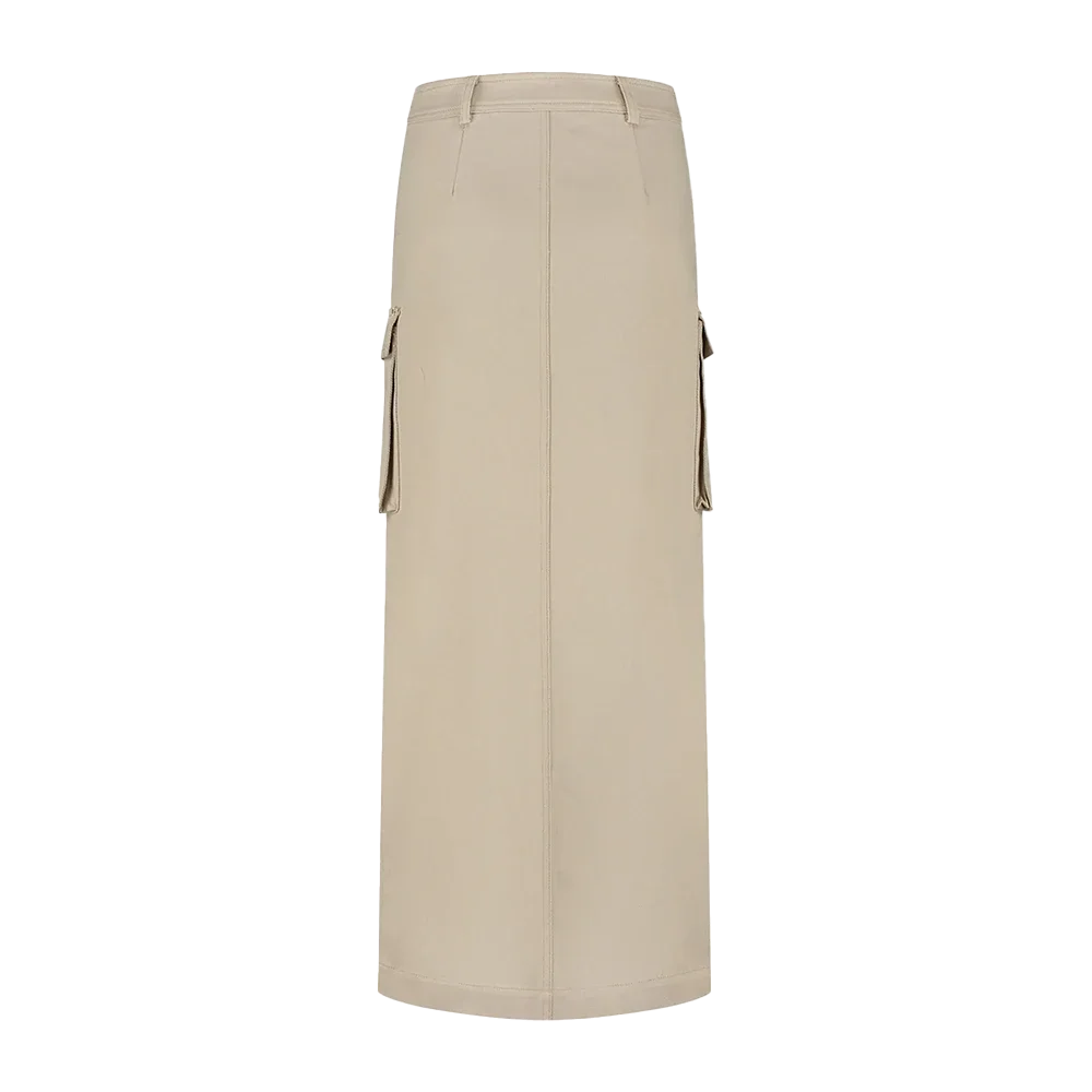 Itu Midi Skirt Beige Itu Midi Skirt Beige