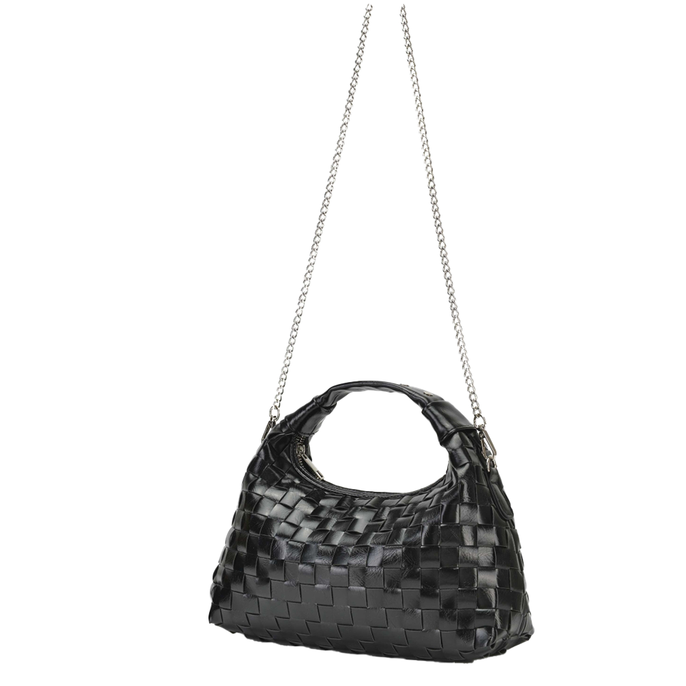 Dandy braided wrinkle black Zwart 1 Dandy braided wrinkle black Zwart 1