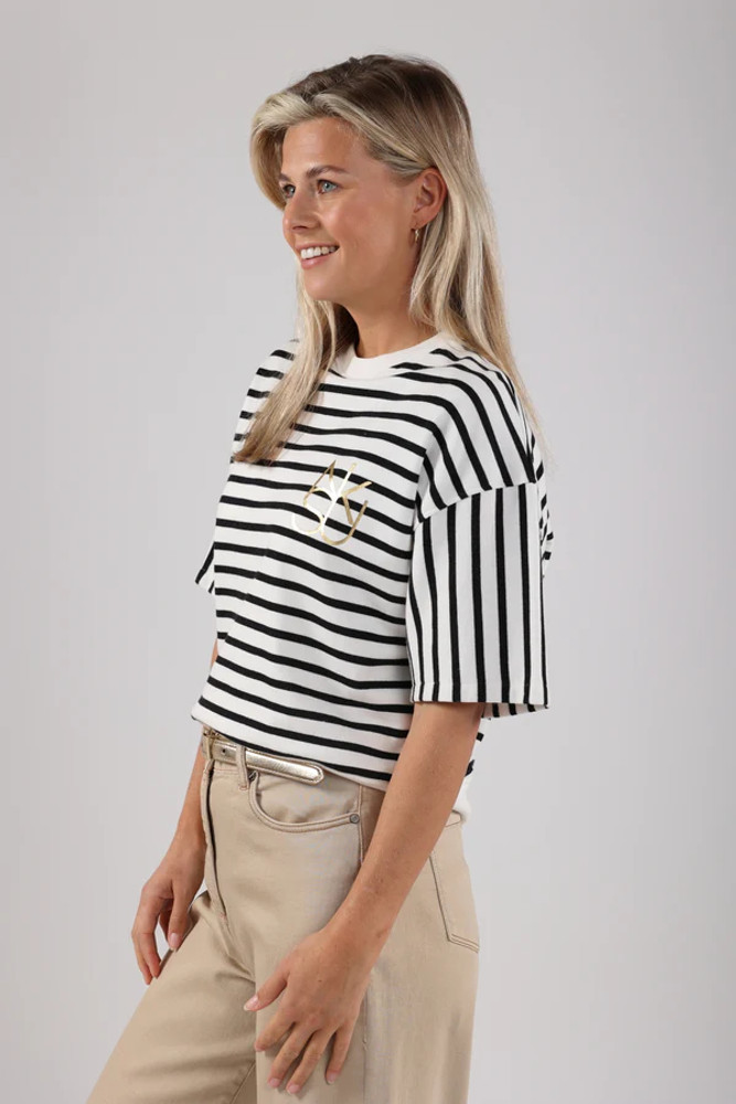 Lotte Pullover Stripe Blauw Lotte Pullover Stripe Blauw