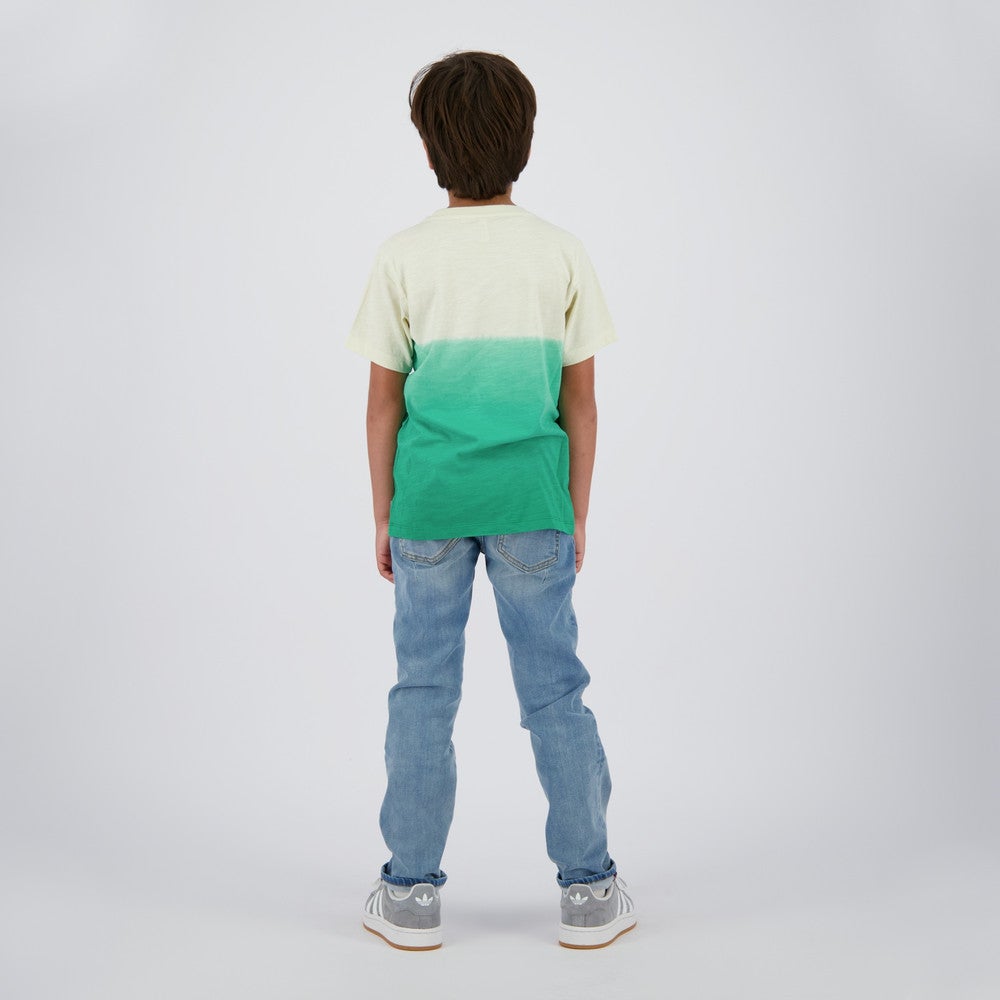 Hunner Tee Dip Dye Groen Hunner Tee Dip Dye Groen